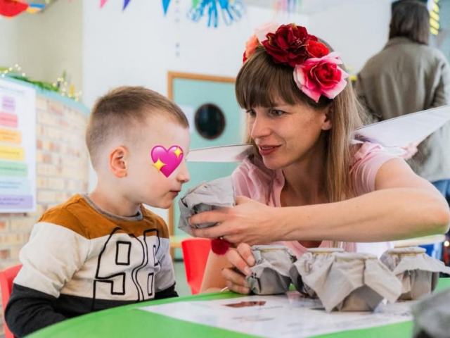 Ateliers sensoriels en crèche