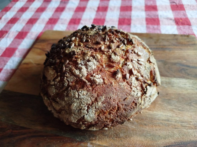 Pain maison au levain de seigle